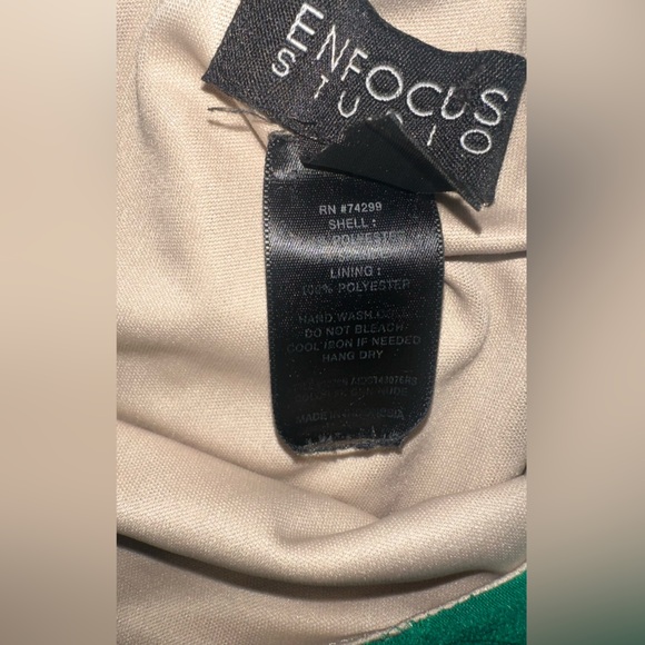 Enfocus green lace dress 10 - Picture 6 of 8